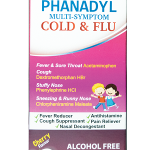 Children’s Phanadyl Multi Symptoms Cold and Flu